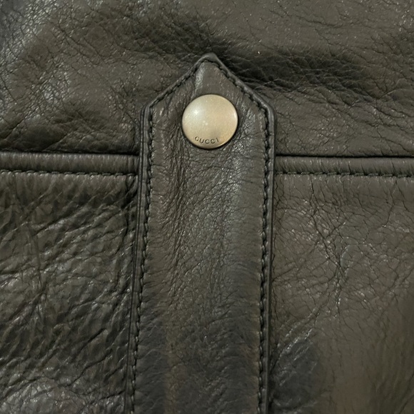 Gucci Punk Leather Biker Jacket Size 44/L - Picture 11 of 16